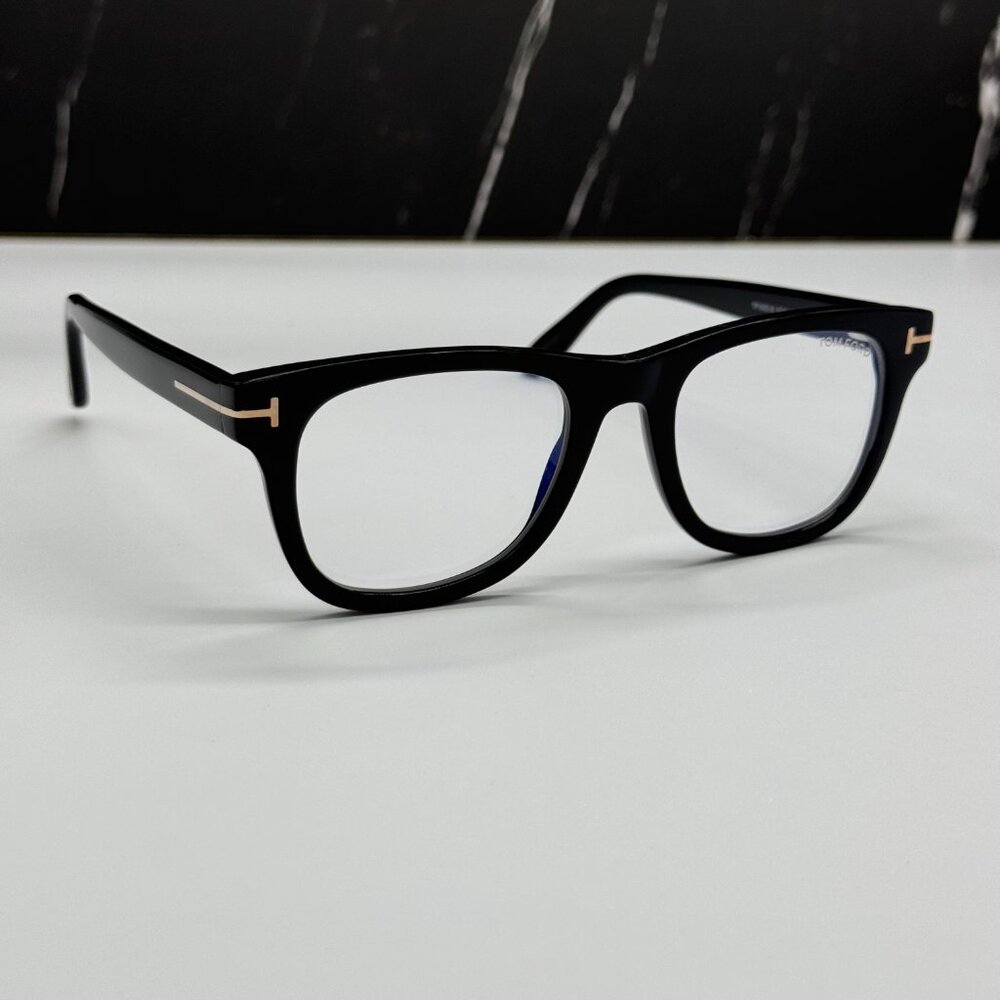 NEW TOM FORD TF5820/B 001 UNISEX EYEGLASSES BLACK FT5820/B 001